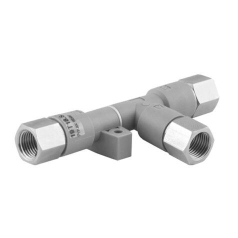 Pneumax egyfokozatú vákuumgenerátorok, menetes csatlakozás, merőleges kivitel